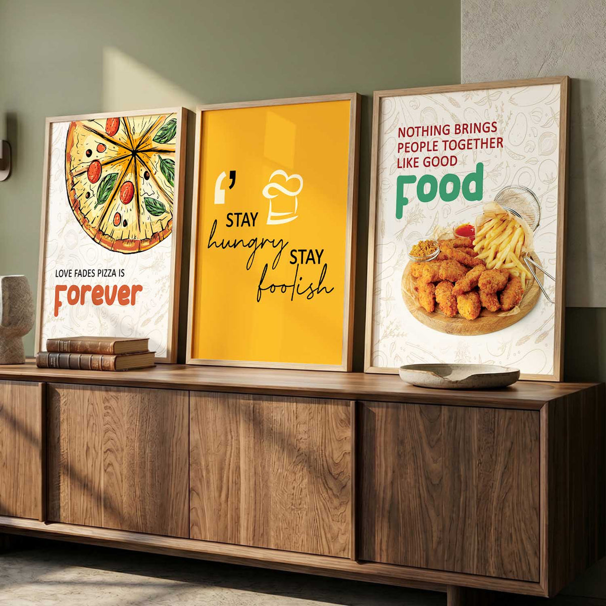 Restaurant  Wall  Art Paintings for Living Room - Wall Poster With frames