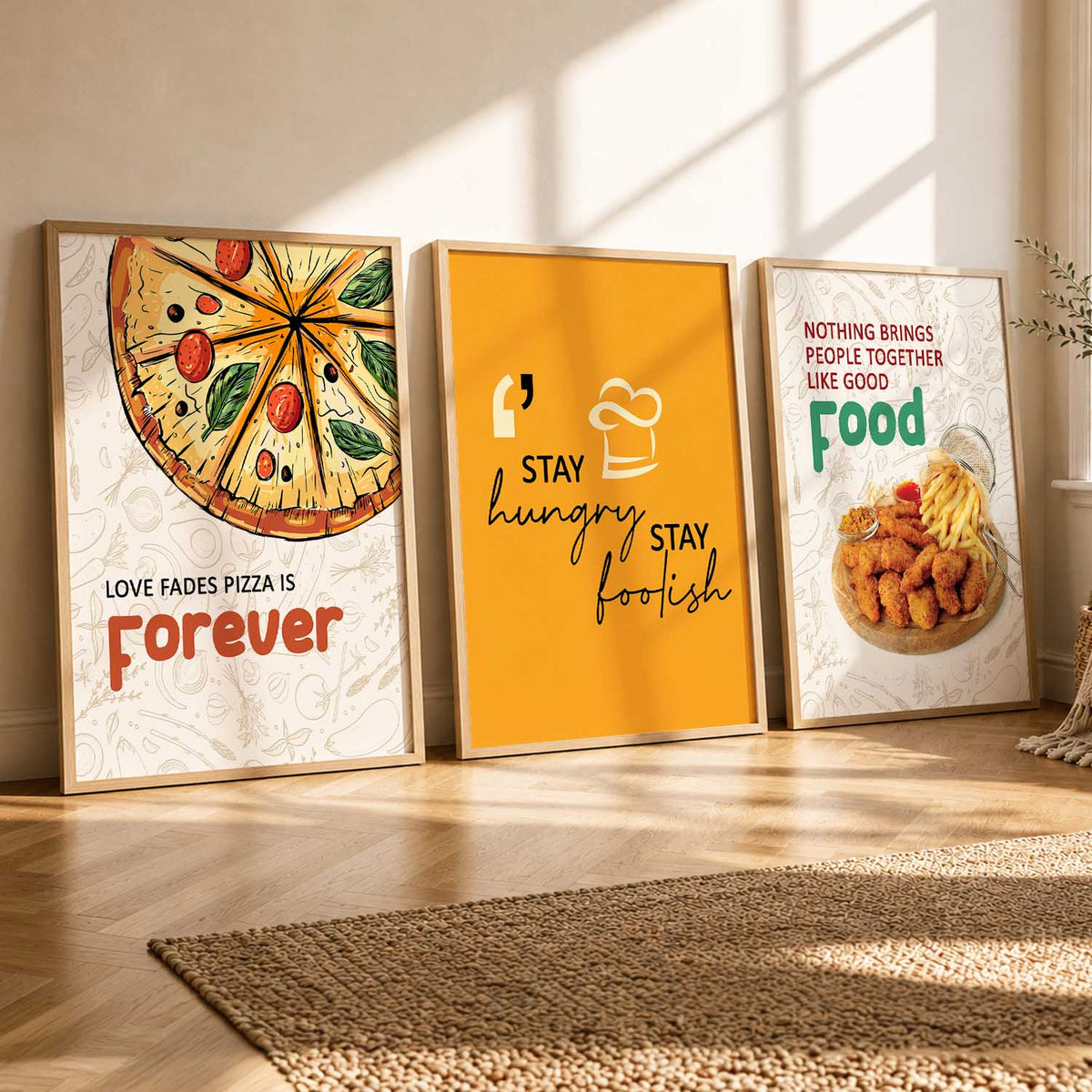 Restaurant  Wall  Art Paintings for Living Room - Wall Poster With frames
