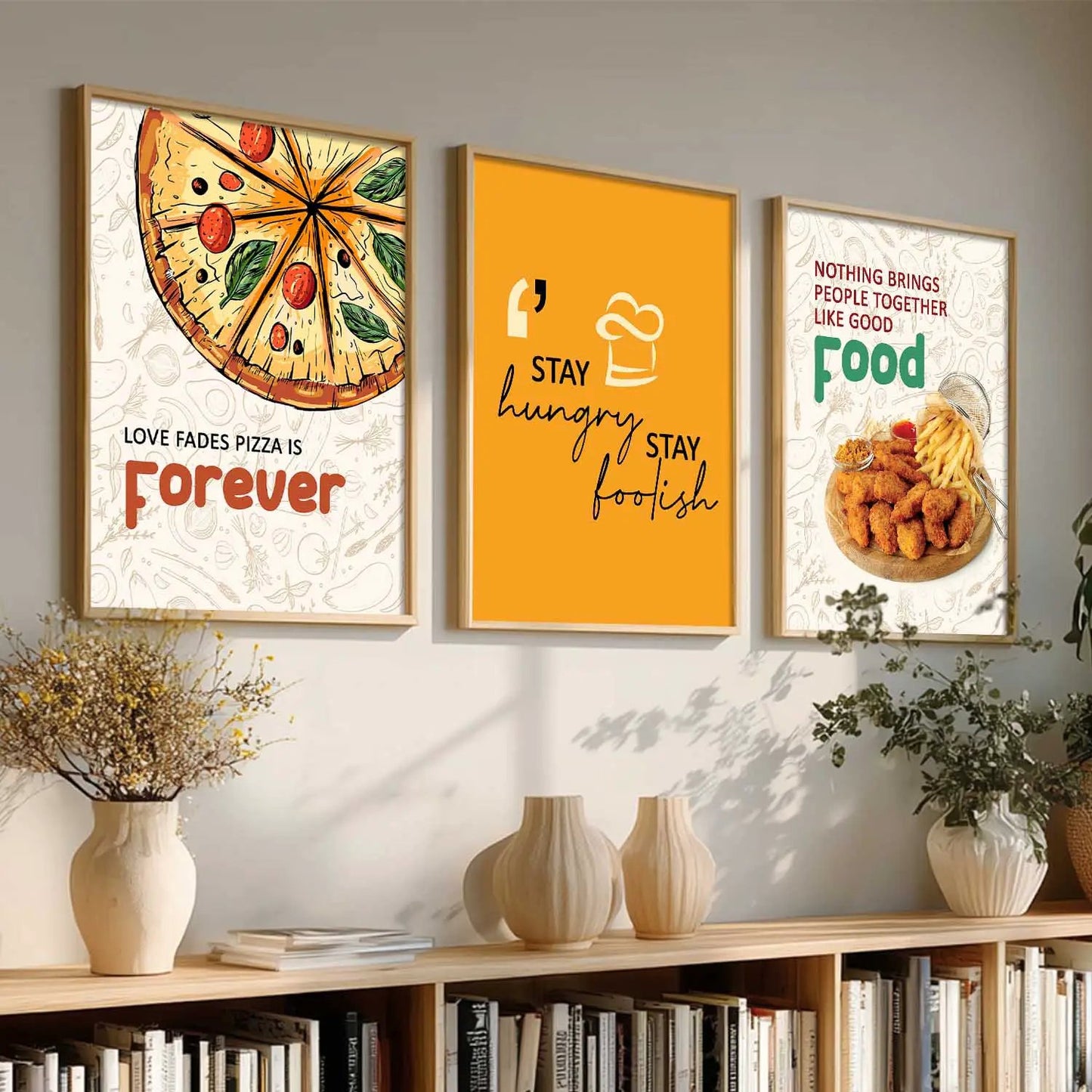 Restaurant  Wall  Art Paintings for Living Room - Wall Poster With frames