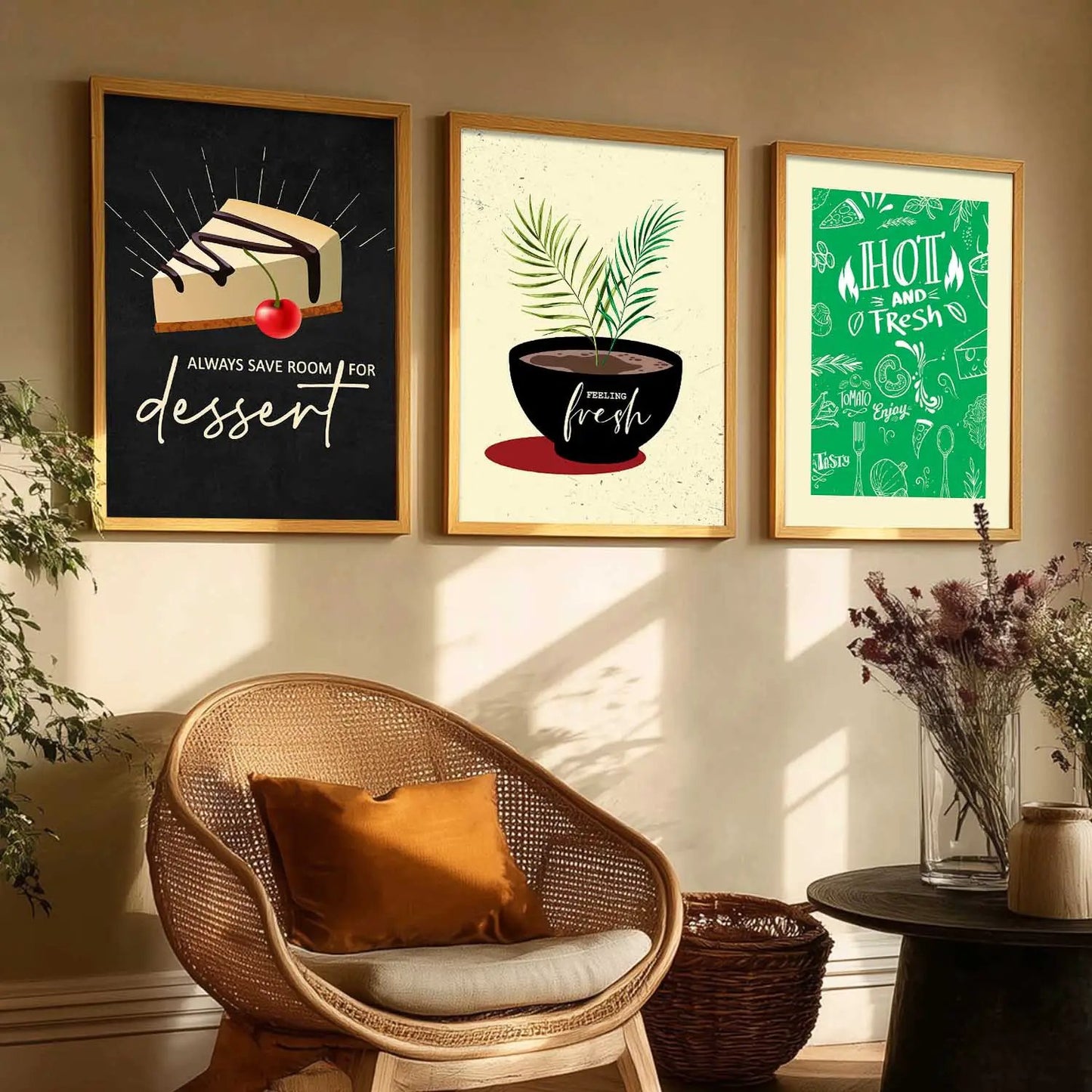 Quote Wall  Art Paintings for Living Room - Wall Poster With frames
