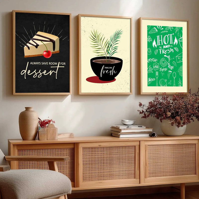 Quote Wall  Art Paintings for Living Room - Wall Poster With frames