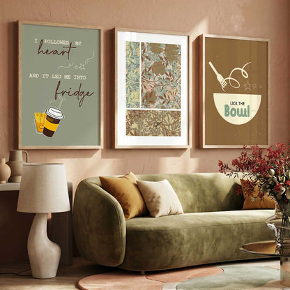 Quote  Wall  Art Paintings for Living Room - Wall Poster With frames