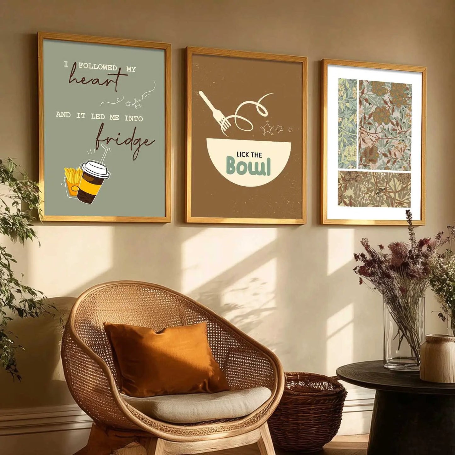 Quote  Wall  Art Paintings for Living Room - Wall Poster With frames