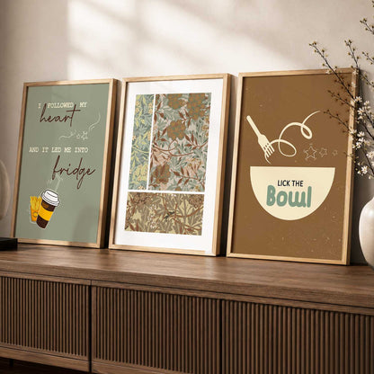Quote  Wall  Art Paintings for Living Room - Wall Poster With frames