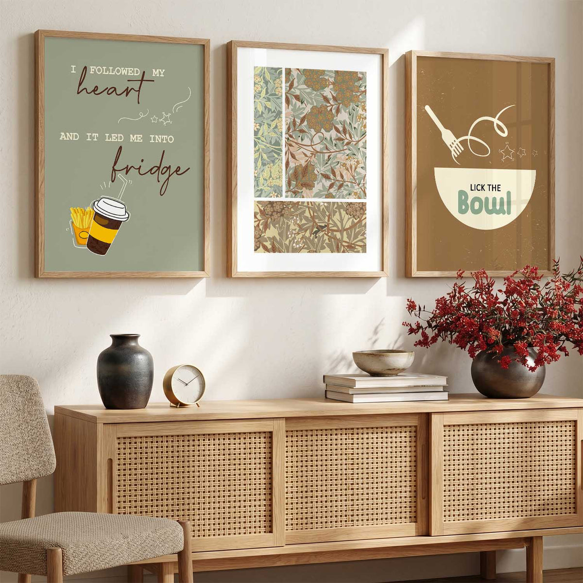 Quote  Wall  Art Paintings for Living Room - Wall Poster With frames