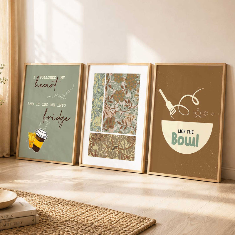 Quote  Wall  Art Paintings for Living Room - Wall Poster With frames