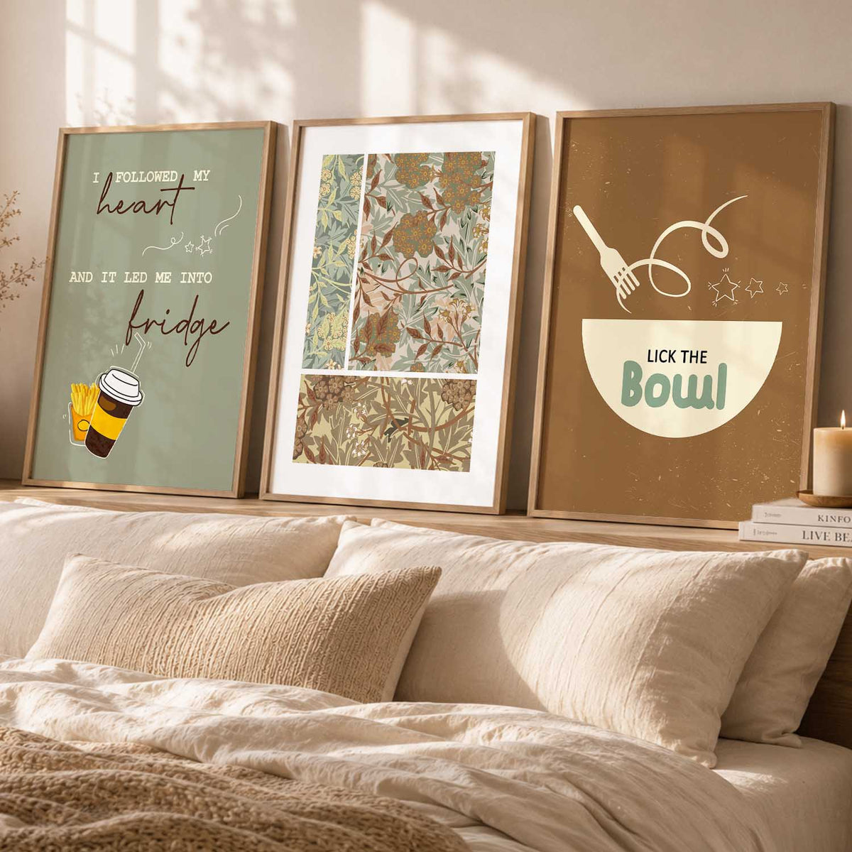 Quote  Wall  Art Paintings for Living Room - Wall Poster With frames