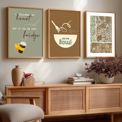 Quote  Wall  Art Paintings for Living Room - Wall Poster With frames