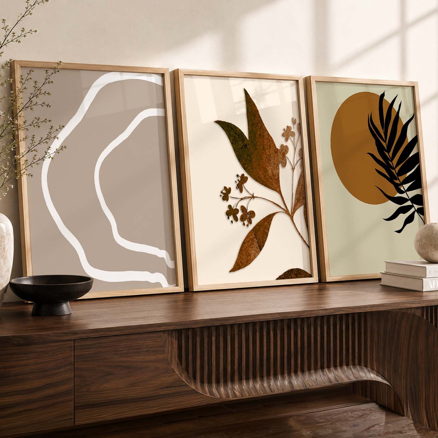 Modern Abstract Wall Decor - Framed Prints and Posters with Aesthetic Appeal
