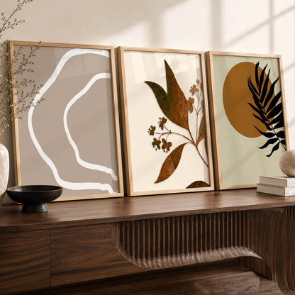 Modern Abstract Wall Decor - Framed Prints and Posters with Aesthetic Appeal