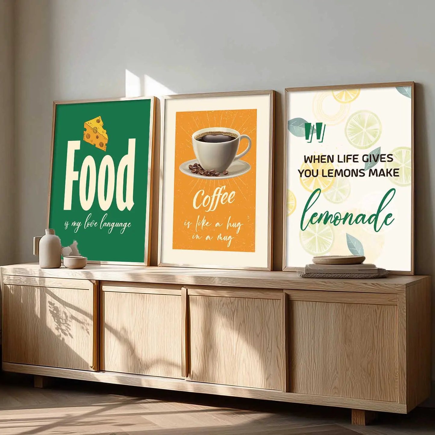 Cafe  Wall  Art  Paintings for Living Room - Wall Poster With frames