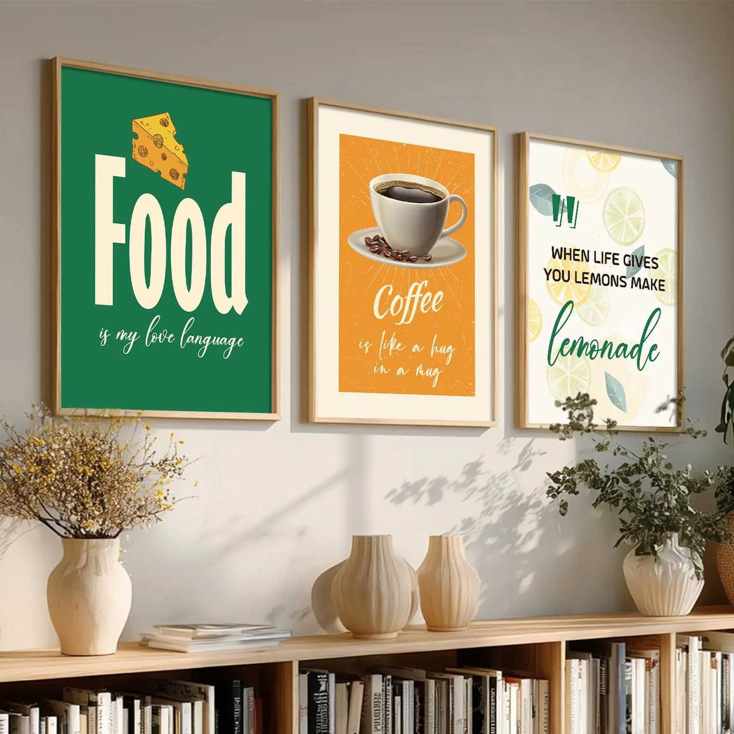 Cafe  Wall  Art  Paintings for Living Room - Wall Poster With frames