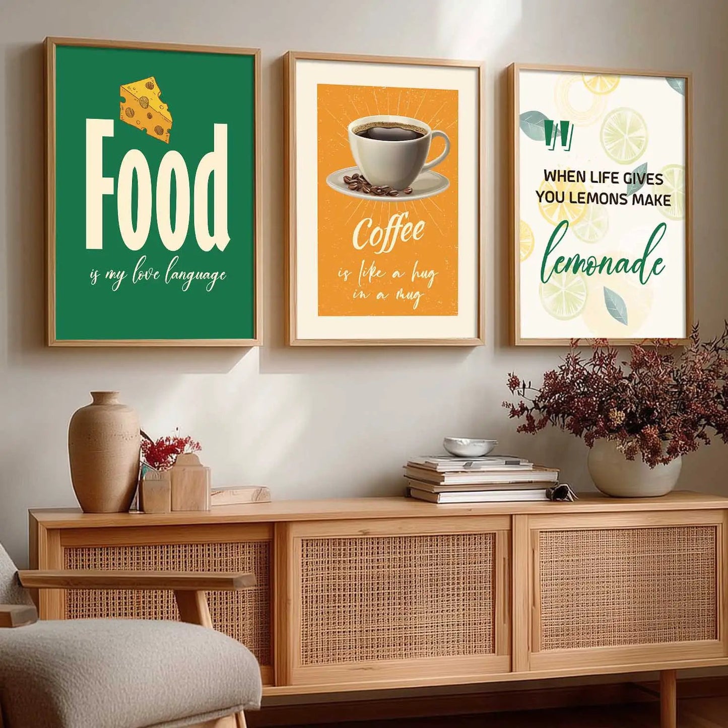Cafe  Wall  Art  Paintings for Living Room - Wall Poster With frames