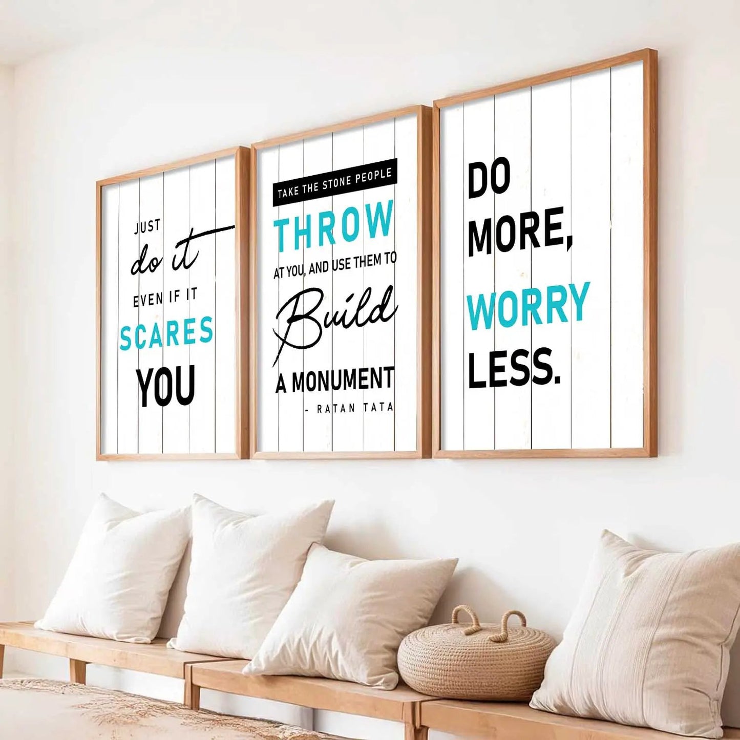 Motivational    Wall  Art  Paintings for Living Room - Wall Poster With frames