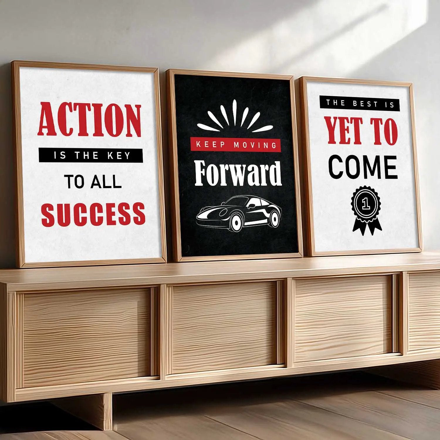 Motivational Wall Art Paintings for Living Room - Wall Poster With frames by Kotart store