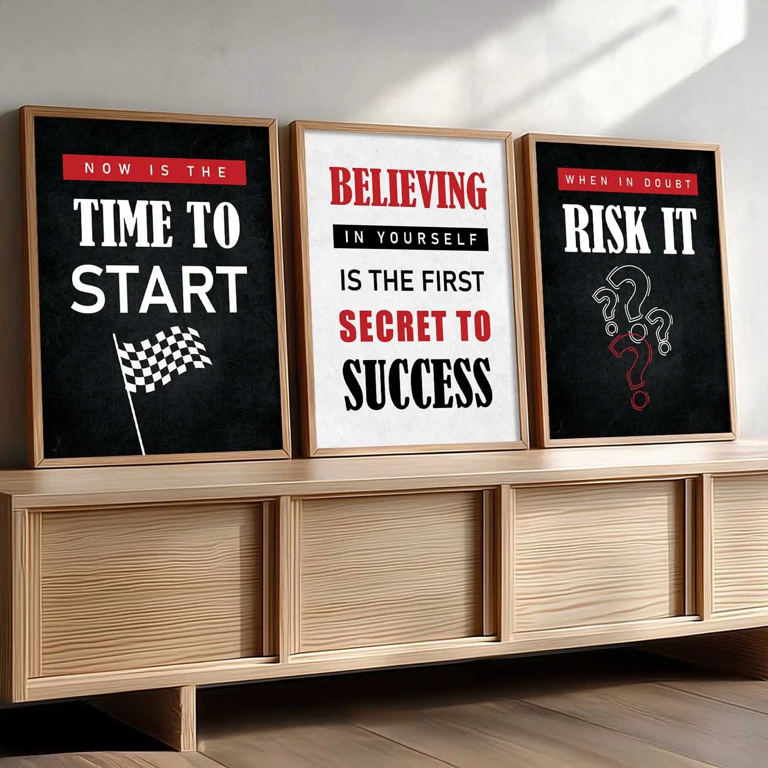 Motivational Wall Art Paintings for Living Room - Wall Poster With frames by Kotart store