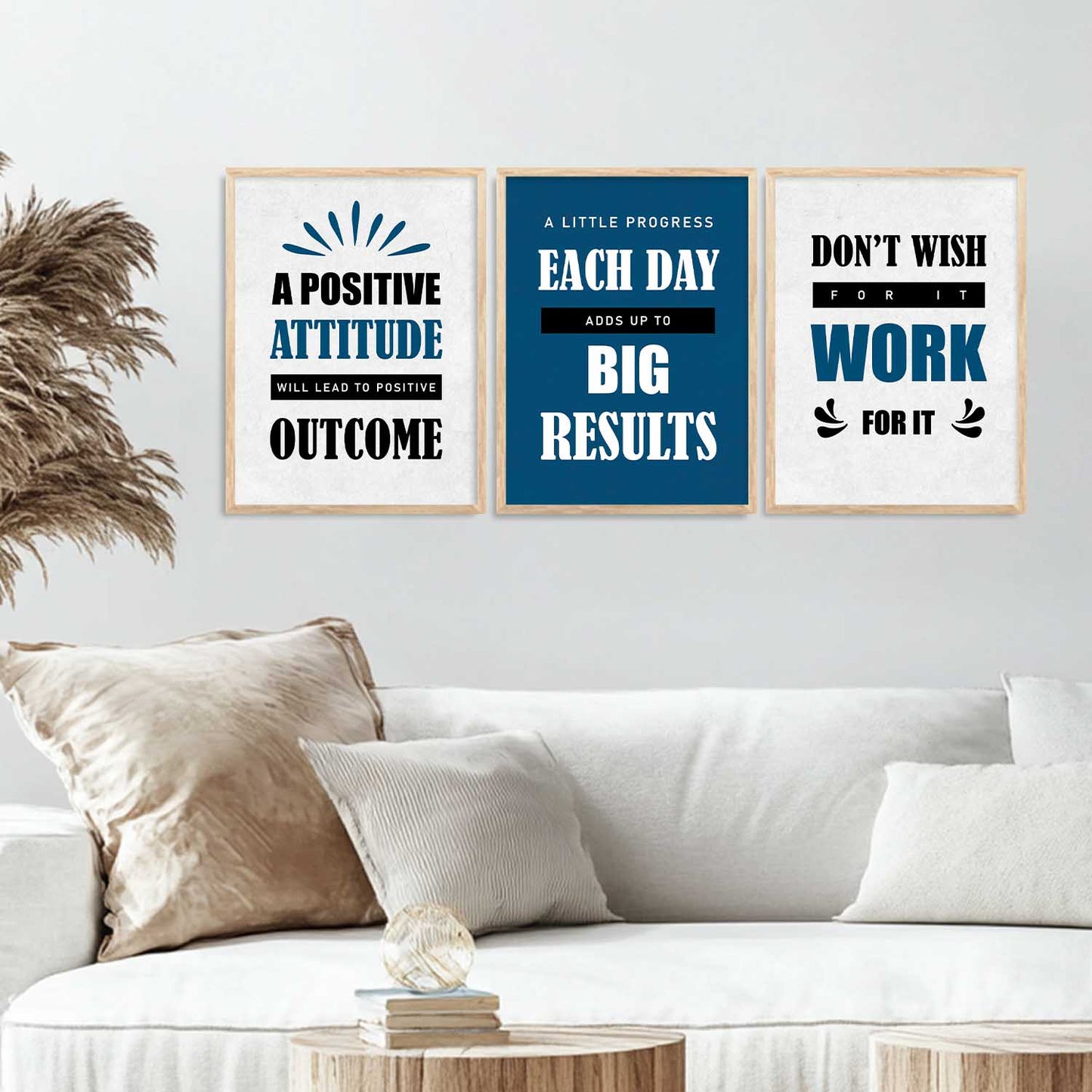 Motivational Wall Art Paintings for Living Room - Wall Poster With frames