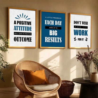 Motivational Wall Art Paintings for Living Room - Wall Poster With frames by Kotart store