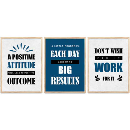 Motivational Wall Art Paintings for Living Room - Wall Poster With frames