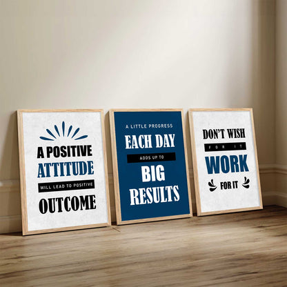 Motivational Wall Art Paintings for Living Room - Wall Poster With frames