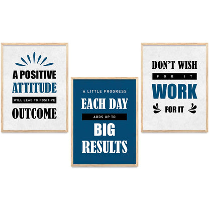 Motivational Wall Art Paintings for Living Room - Wall Poster With frames