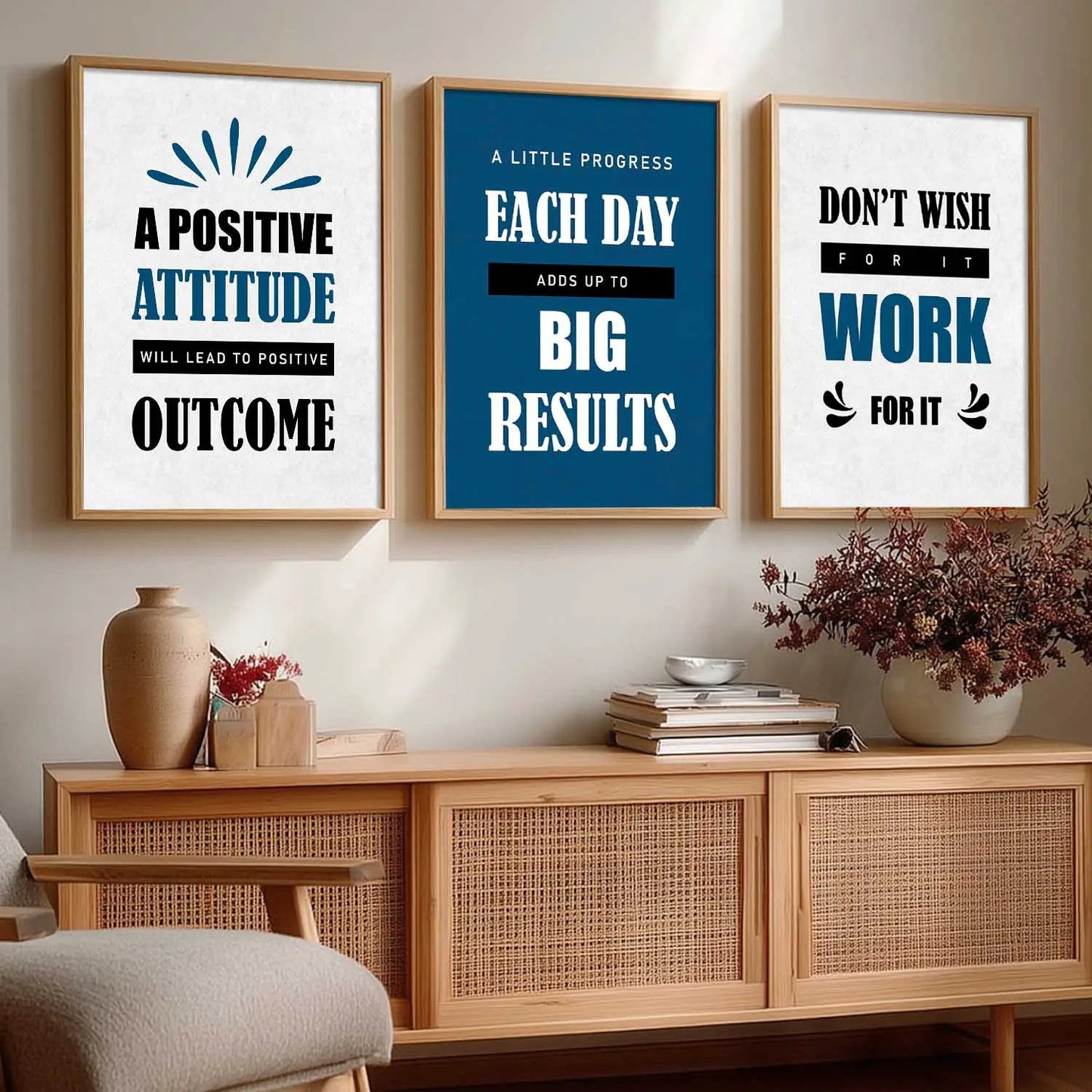 Motivational Wall Art Paintings for Living Room - Wall Poster With frames by Kotart store