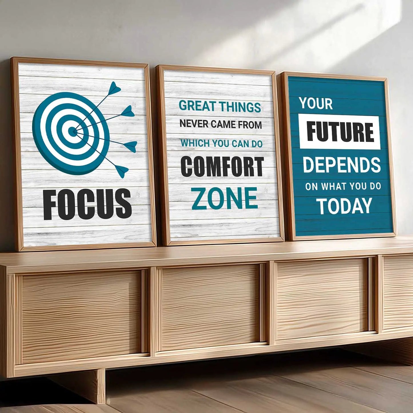 Motivational Wall Art Paintings for Living Room - Wall Poster With frames by Kotart store