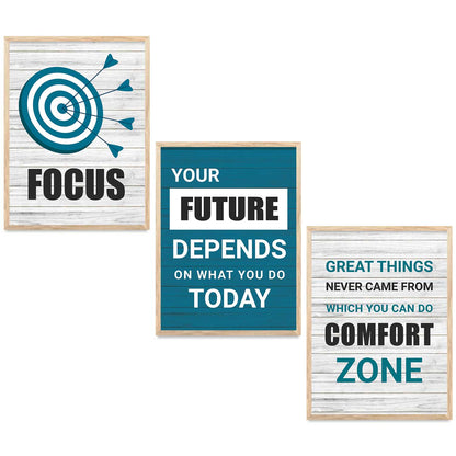 Motivational   Wall Art Paintings for Living Room - Wall Poster With frames