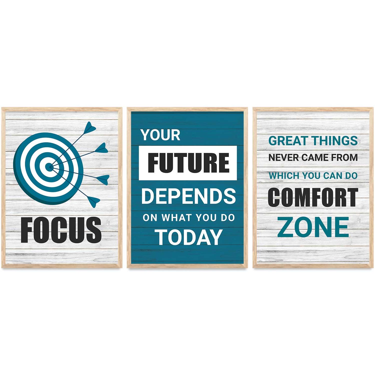 Motivational   Wall Art Paintings for Living Room - Wall Poster With frames