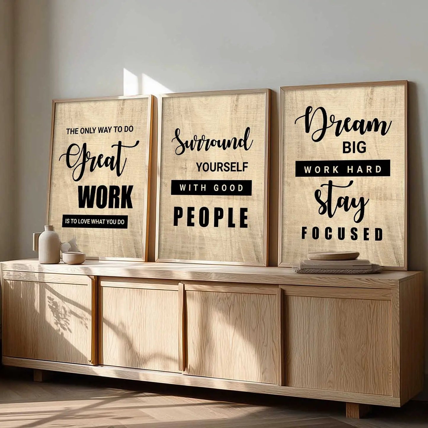 Motivational Wall Art Paintings for Living Room - Wall Poster With frames by Kotart store