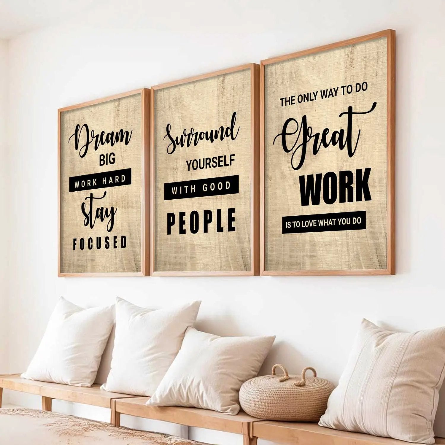 Motivational Wall Art Paintings for Living Room - Wall Poster With frames by Kotart store