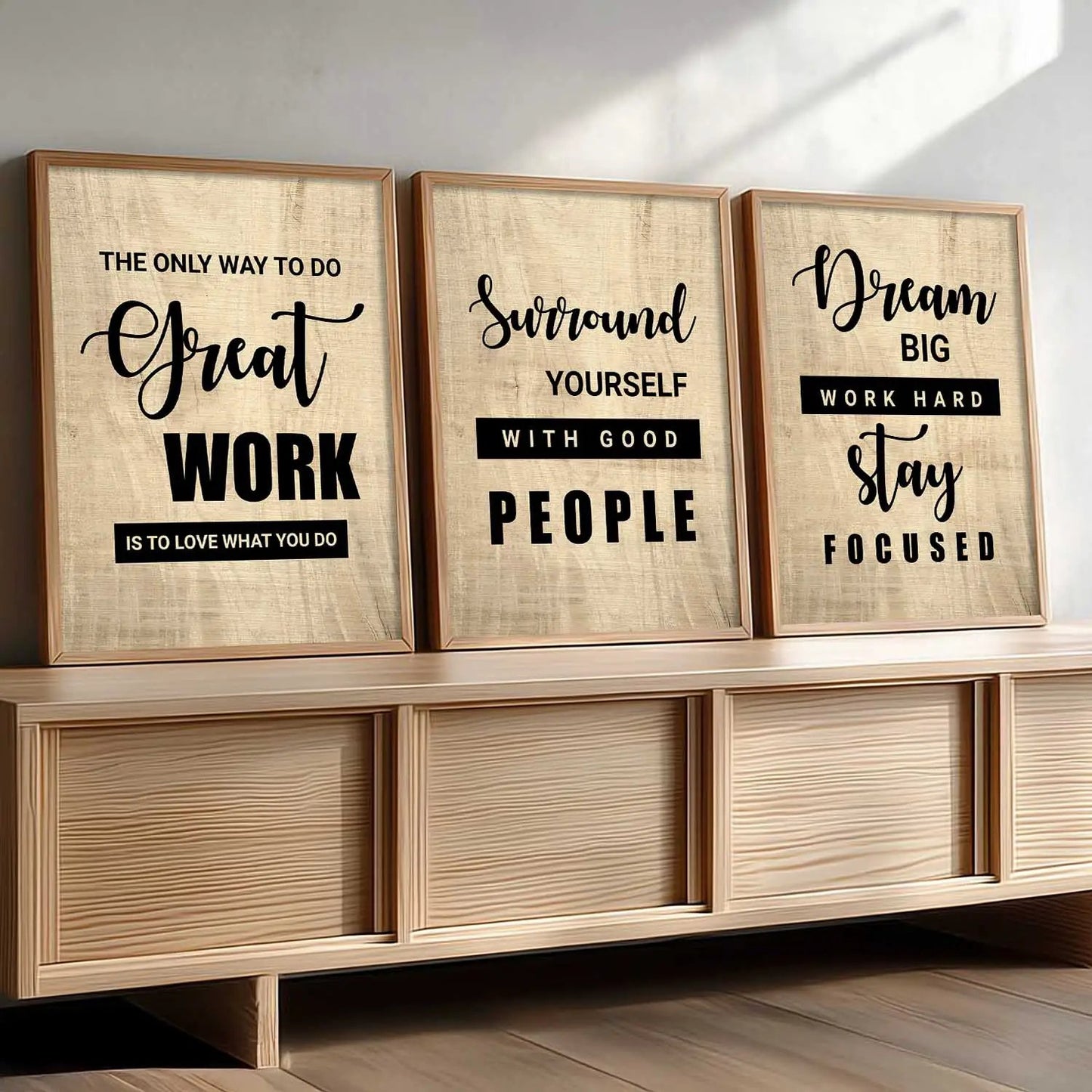 Motivational Wall Art Paintings for Living Room - Wall Poster With frames by Kotart store