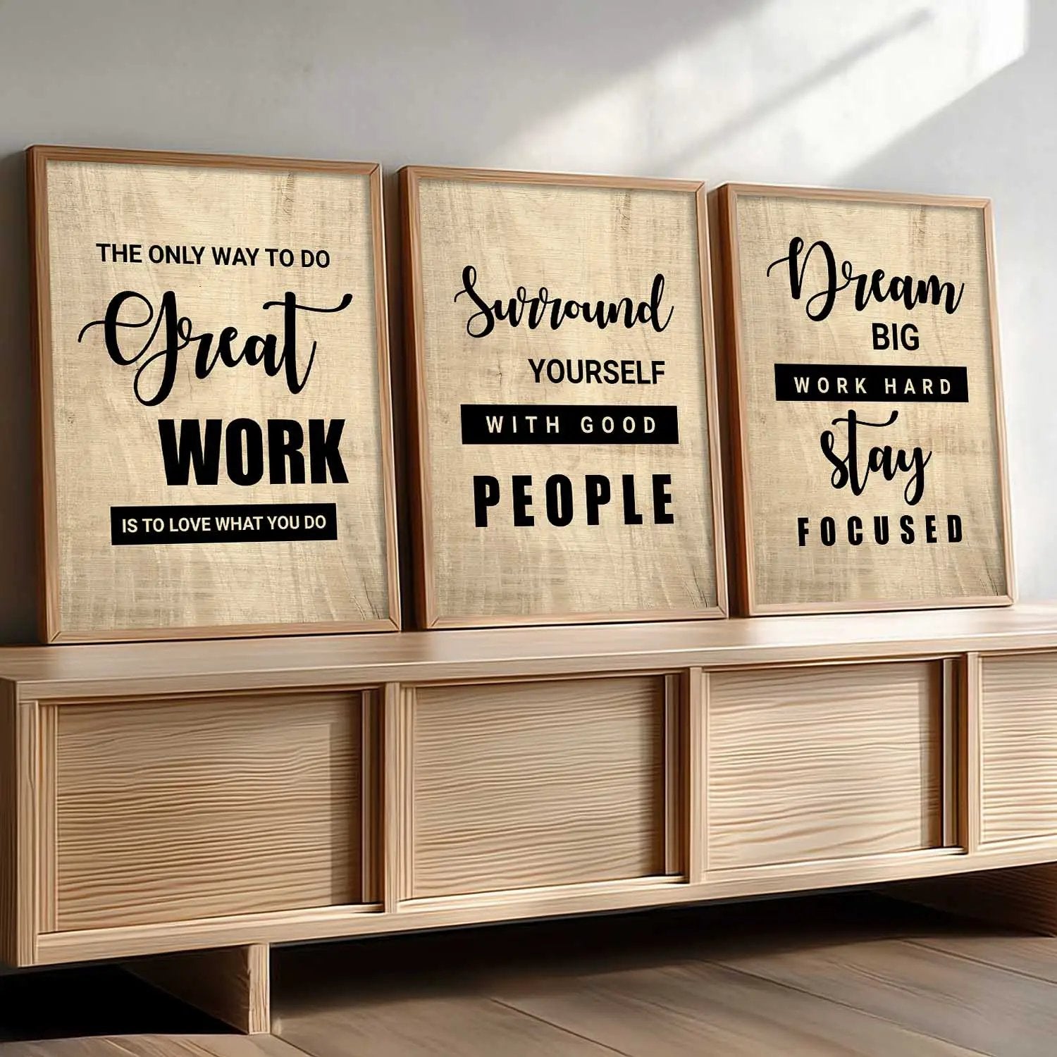 Motivational Wall Art Paintings for Living Room - Wall Poster With frames by Kotart store