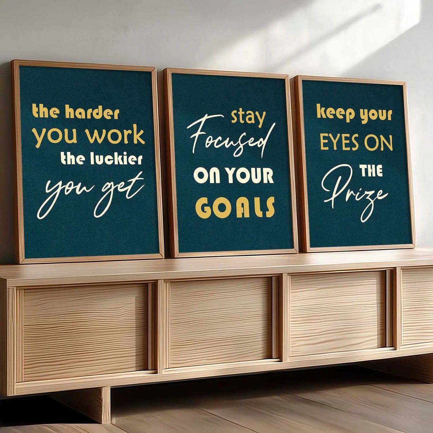 Motivational Wall Art Paintings for Living Room - Wall Poster With frames by Kotart store