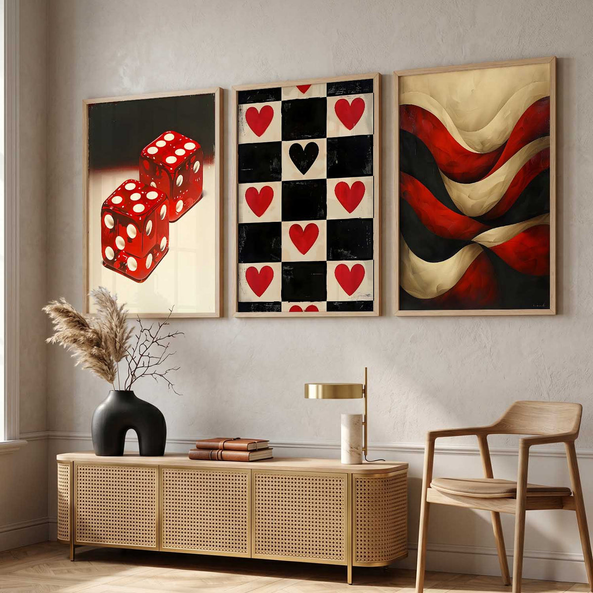 Modern Wall  Art Paintings for Living Room - Wall Poster With frames