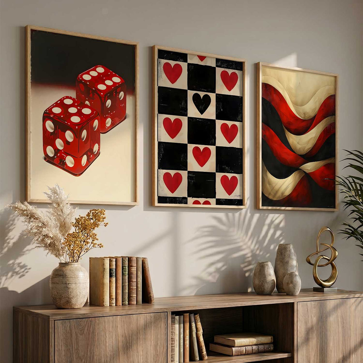 Modern Wall  Art Paintings for Living Room - Wall Poster With frames