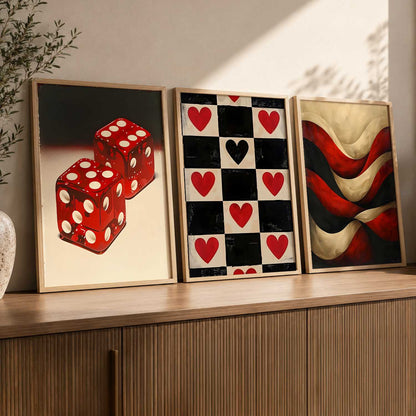 Modern Wall  Art Paintings for Living Room - Wall Poster With frames