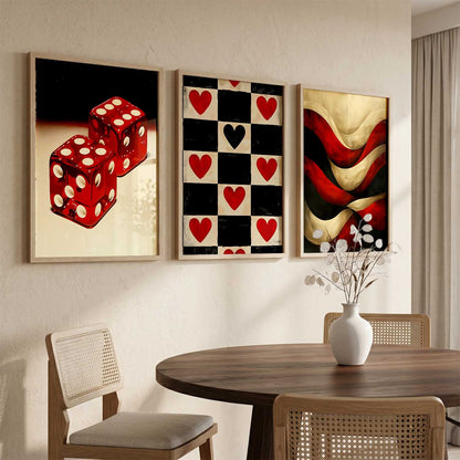 Modern Wall  Art Paintings for Living Room - Wall Poster With frames