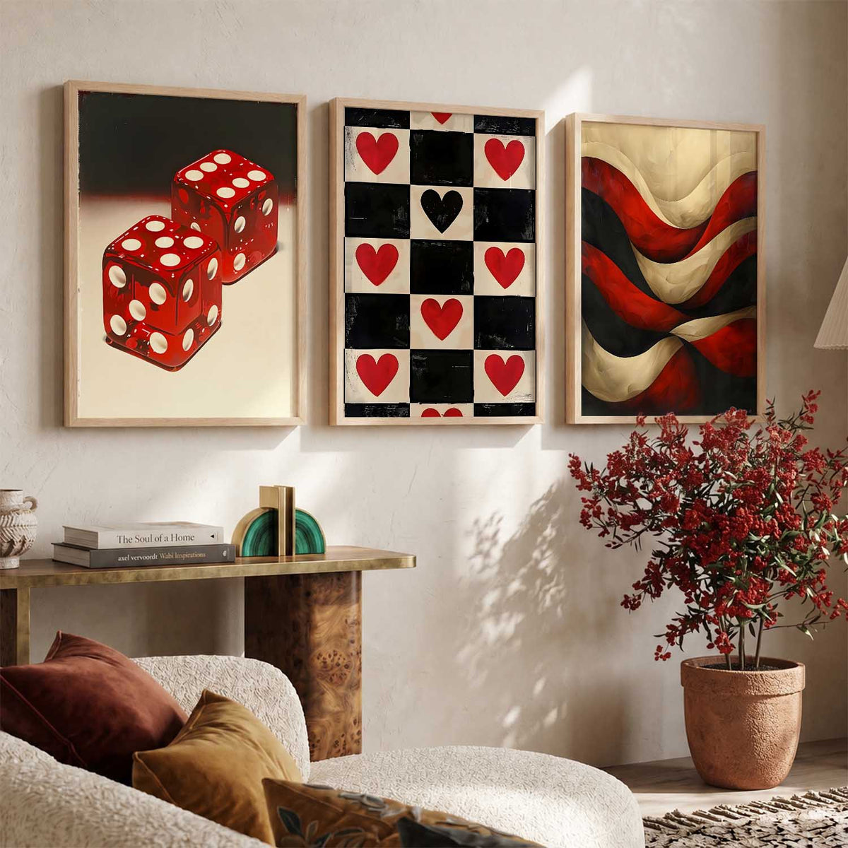 Modern Wall  Art Paintings for Living Room - Wall Poster With frames