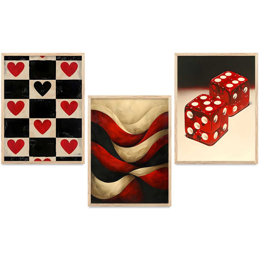 Modern Wall  Art Paintings for Living Room - Wall Poster With frames