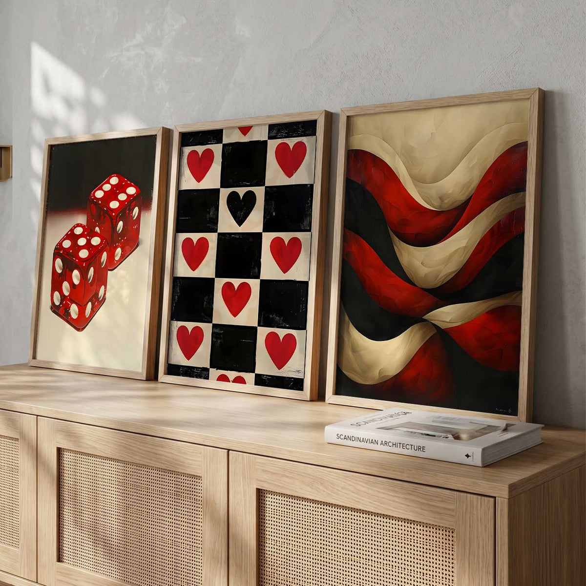 Modern Wall  Art Paintings for Living Room - Wall Poster With frames