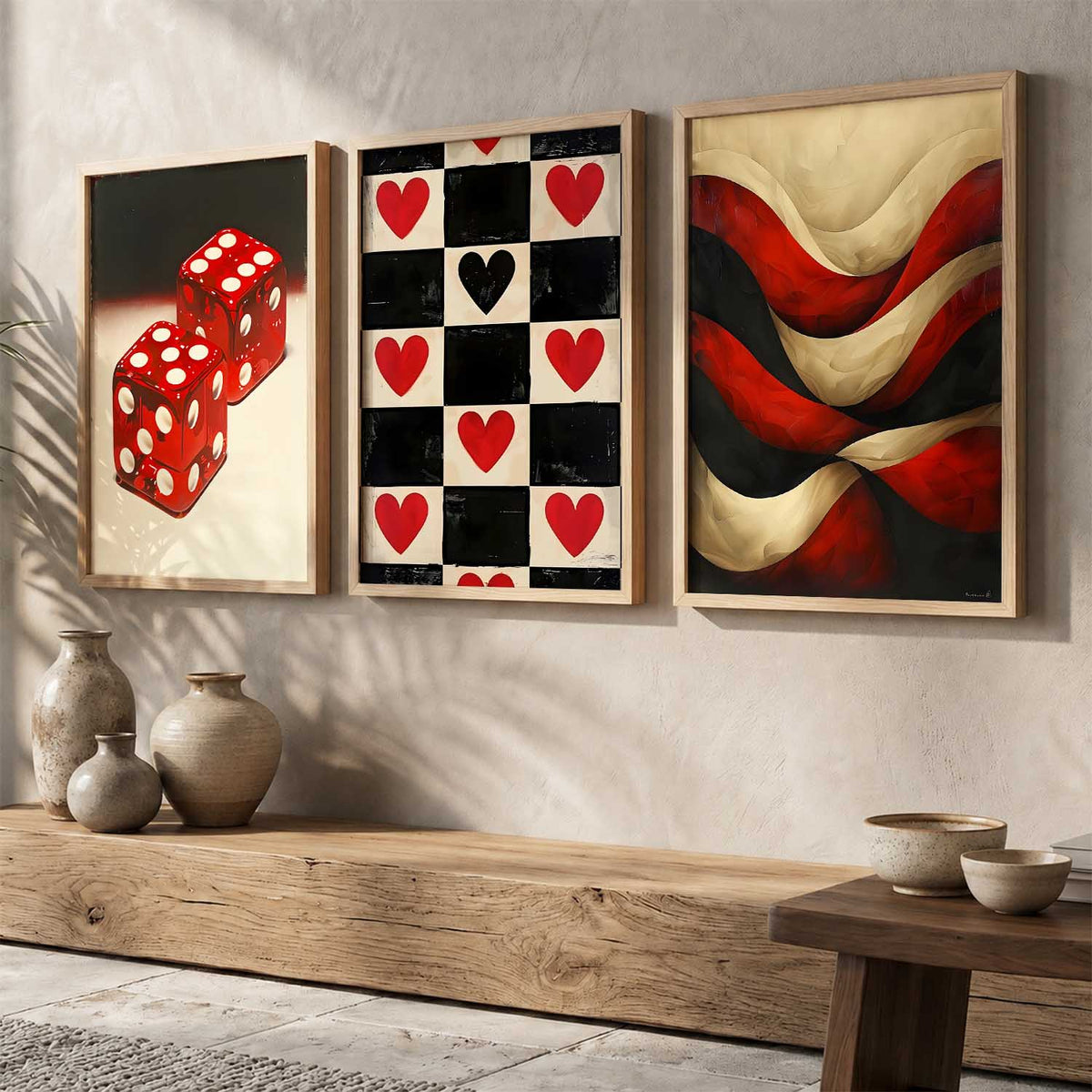 Modern Wall  Art Paintings for Living Room - Wall Poster With frames