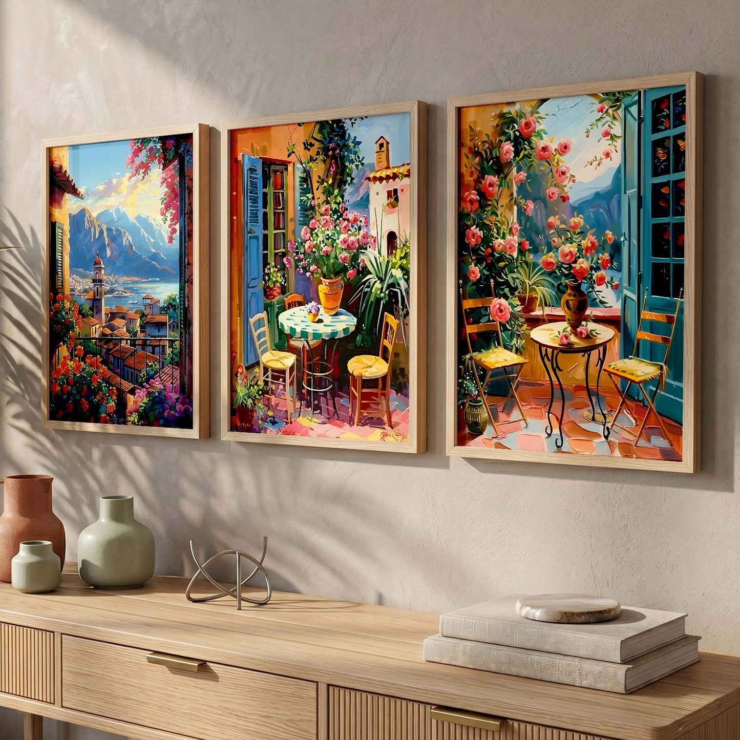 City Wall  Art Paintings for Living Room - Wall Poster With frames