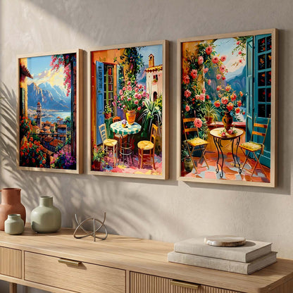 City Wall  Art Paintings for Living Room - Wall Poster With frames
