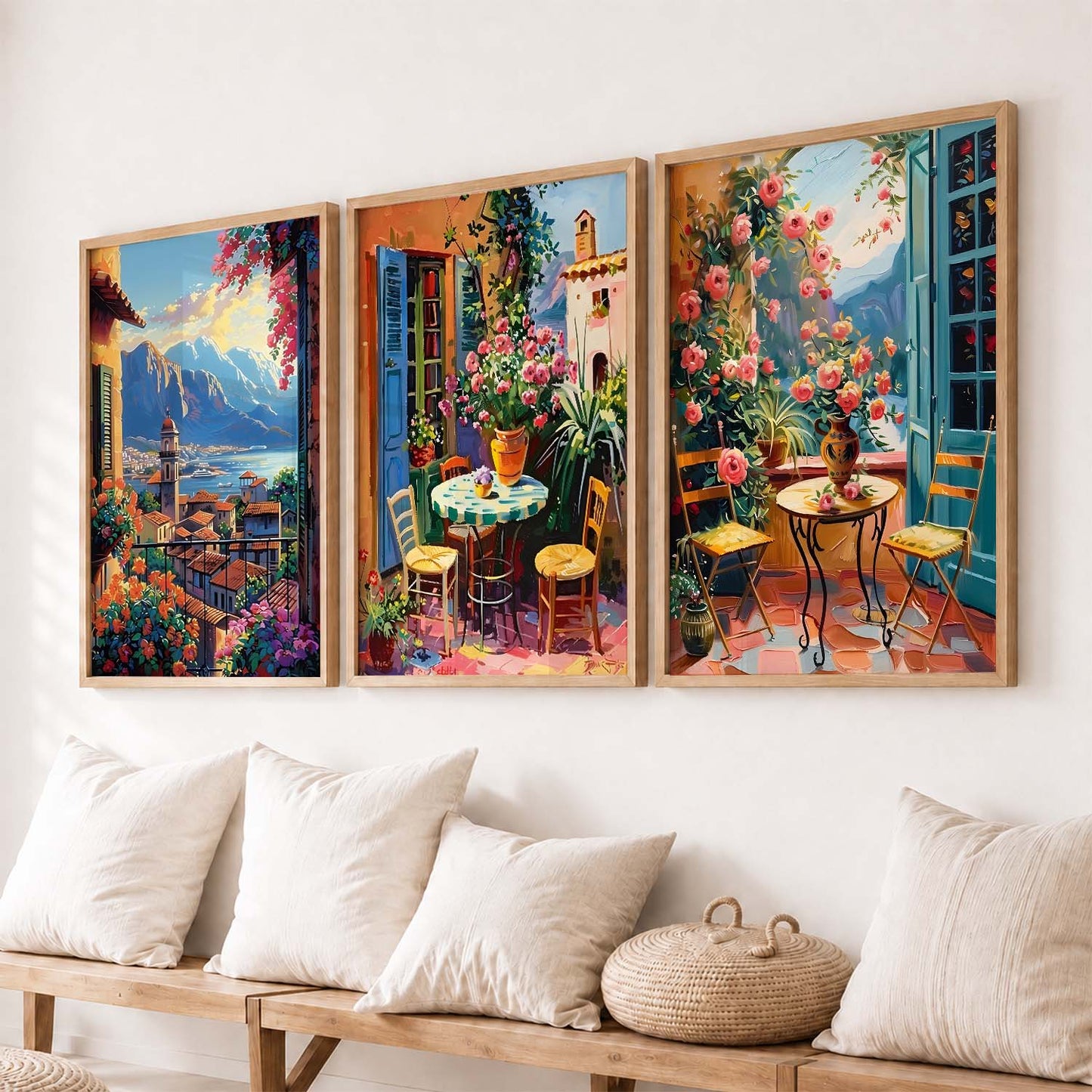 City Wall  Art Paintings for Living Room - Wall Poster With frames