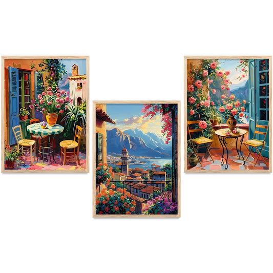 City Wall  Art Paintings for Living Room - Wall Poster With frames