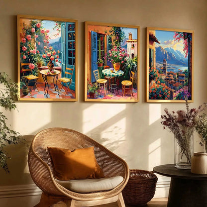 City Wall  Art Paintings for Living Room - Wall Poster With frames