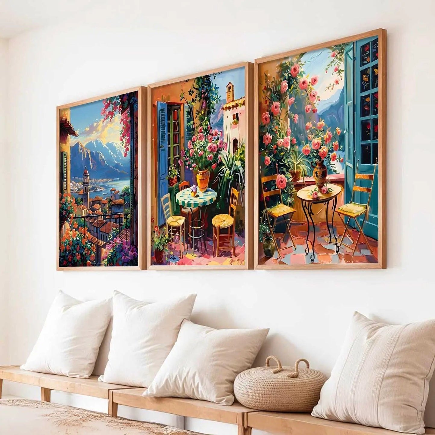 City Wall  Art Paintings for Living Room - Wall Poster With frames