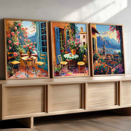 City Wall  Art Paintings for Living Room - Wall Poster With frames