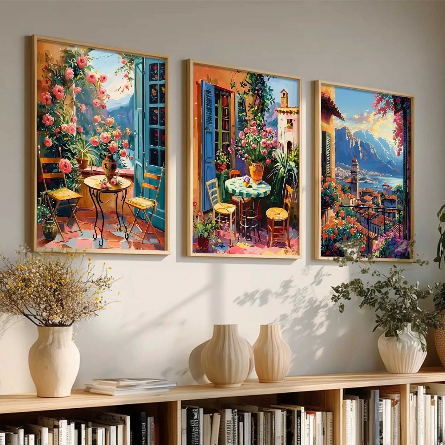 City Wall  Art Paintings for Living Room - Wall Poster With frames